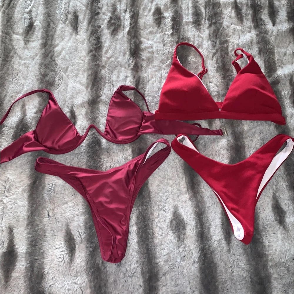 2 shein bikini sets